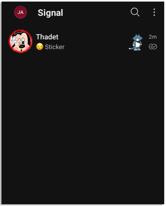 How To Add Stickers To Signal