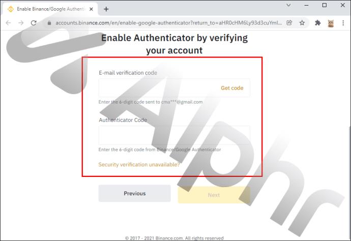 Como alterar seu endereço de e-mail na Binance