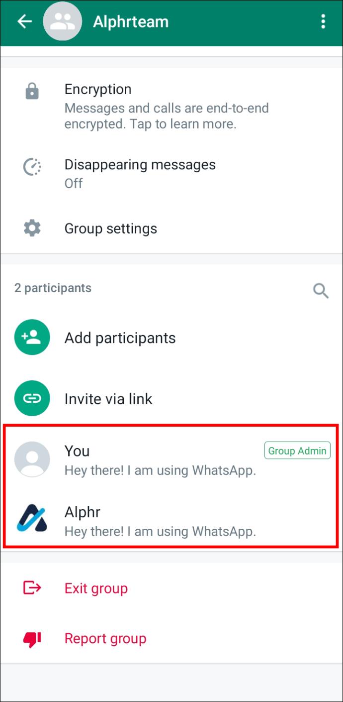 Como remover alguém de um bate-papo em grupo em um dispositivo Android