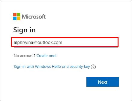 How To Reset And Change Your Microsoft Password