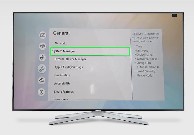 Samsung TV の言語を変更する方法