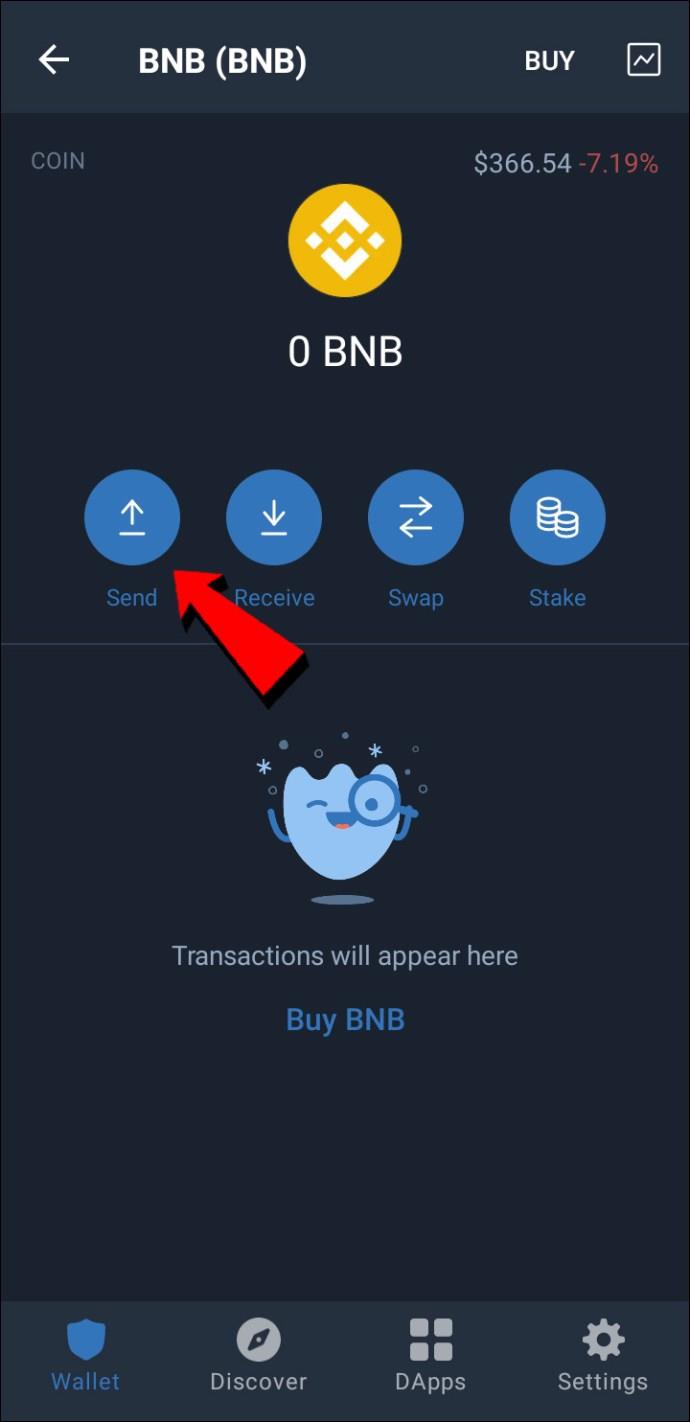 Comment envoyer des BNB à un portefeuille Metamask