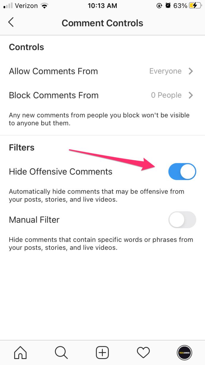 Comment masquer les commentaires sur Instagram Live