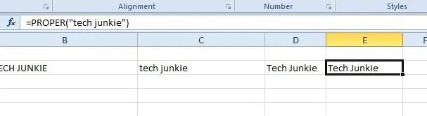 Comment mettre en majuscule la première lettre dans les cellules de la feuille de calcul Excel