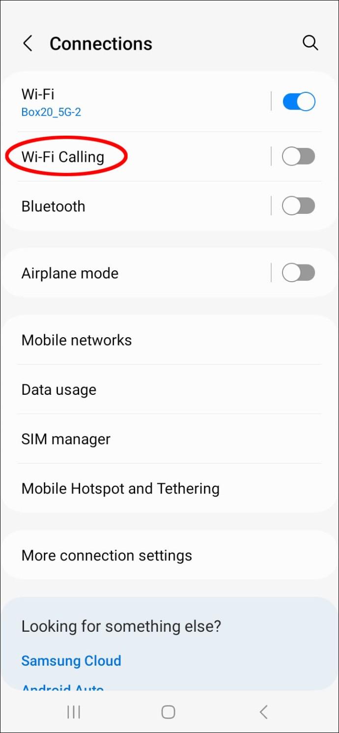 Como corrigir chamadas Wi-Fi da Samsung que não funcionam