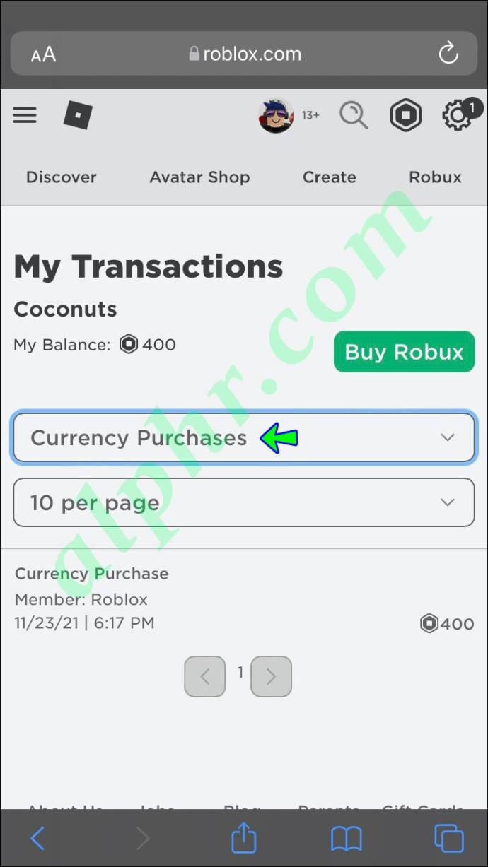 How To View Purchase History In Roblox