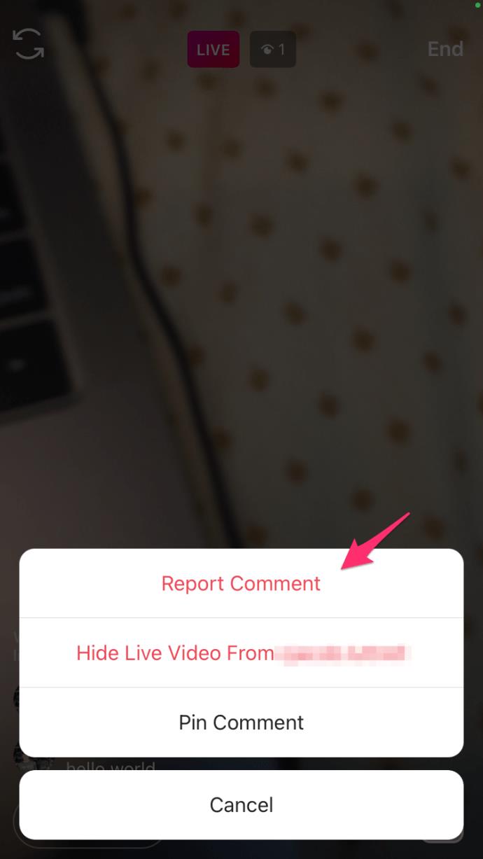 Comment masquer les commentaires sur Instagram Live