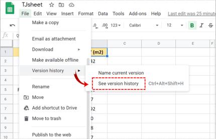 Comment activer le suivi des modifications dans Google Sheets