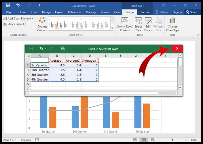 How To Create A Graph In Word