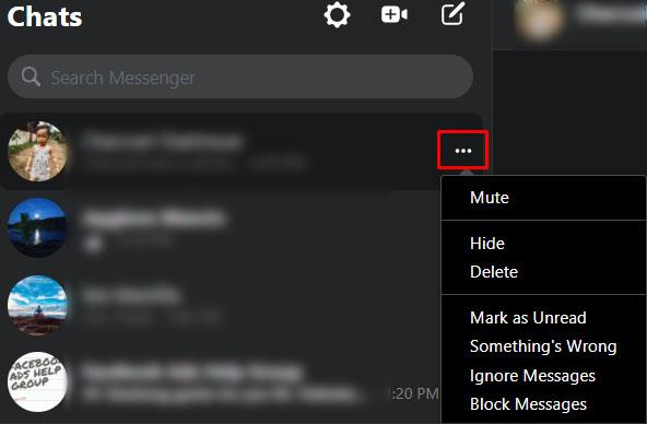 How To Delete All Messages And Conversations In Facebook Messenger