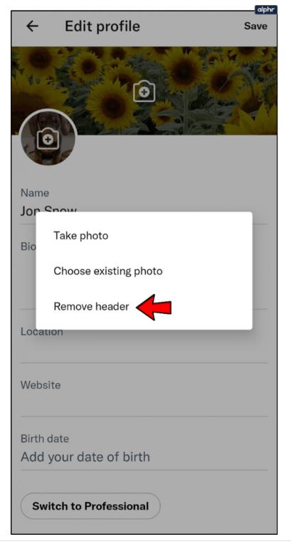 How To Remove Your Profile Picture On Twitter