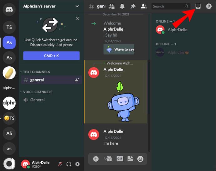 Comment vérifier qui vous a envoyé un ping dans Discord