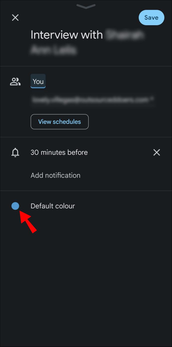 Comment changer la couleur des événements dans Google Calendar