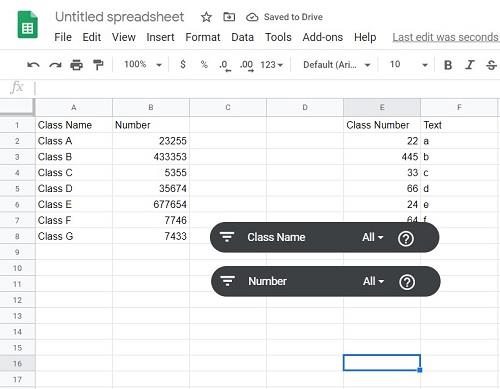 Qu'est-ce que la ligne verte dans Google Sheets ?