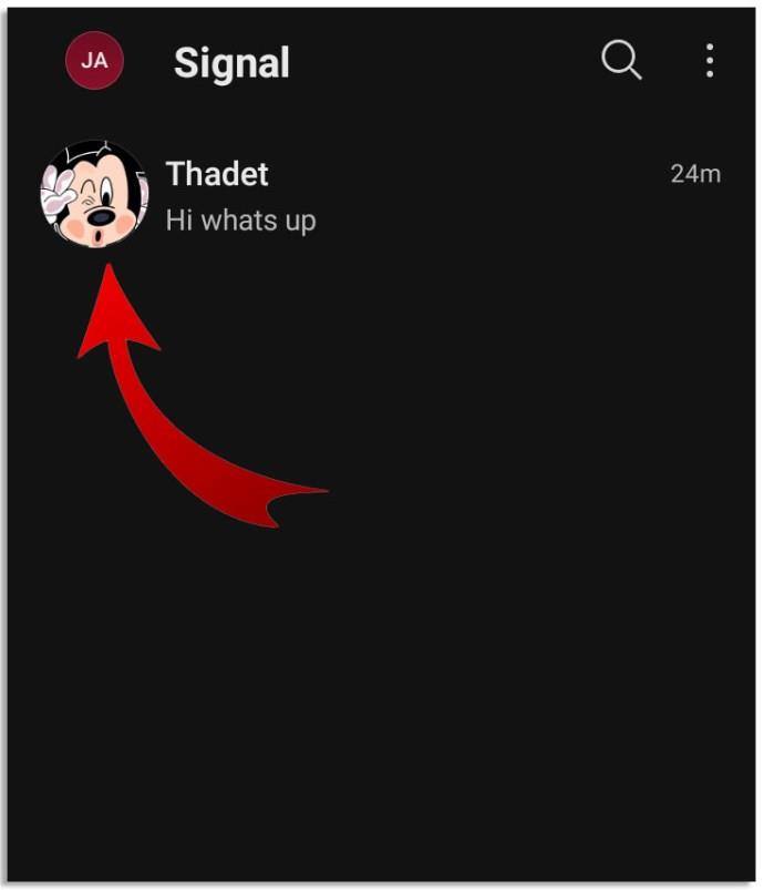 Comment ajouter des contacts dans Signal