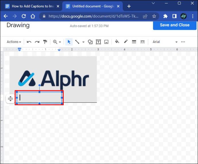Google डॉक्स में इमेज में कैप्शन कैसे जोड़ें