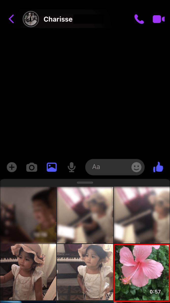 Como enviar um vídeo no Facebook Messenger