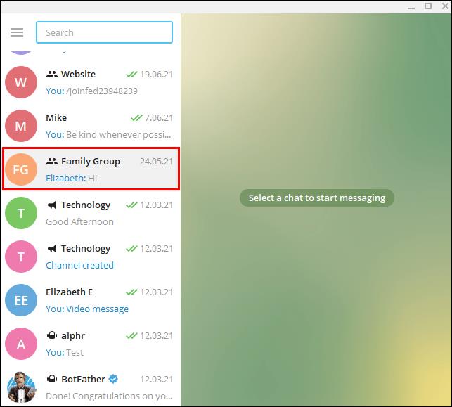 Comment supprimer un utilisateur d'un groupe dans Telegram