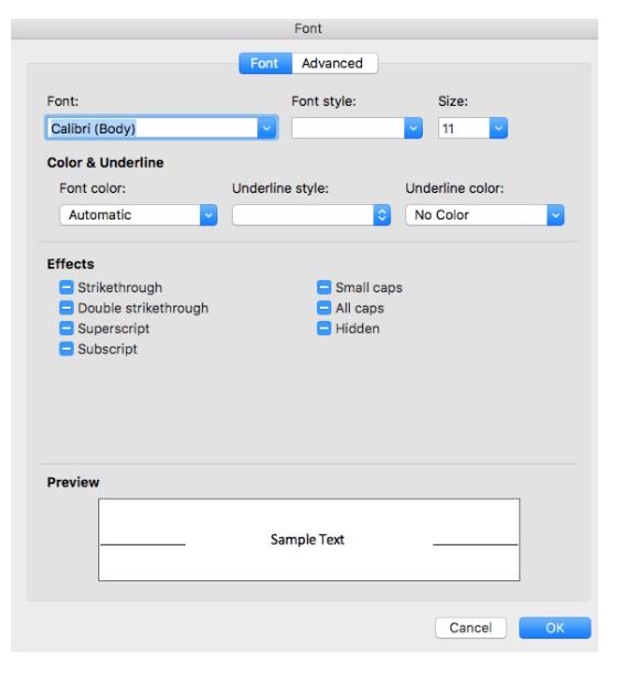 Comment changer la police par défaut dans Outlook