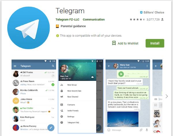 Como deletar todas as mensagens no Telegram