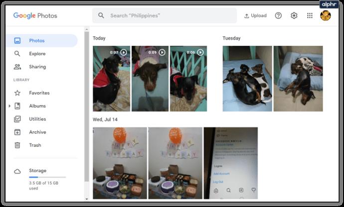 Comment changer Google Photos vers un autre compte