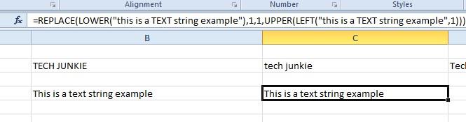 Comment mettre en majuscule la première lettre dans les cellules de la feuille de calcul Excel