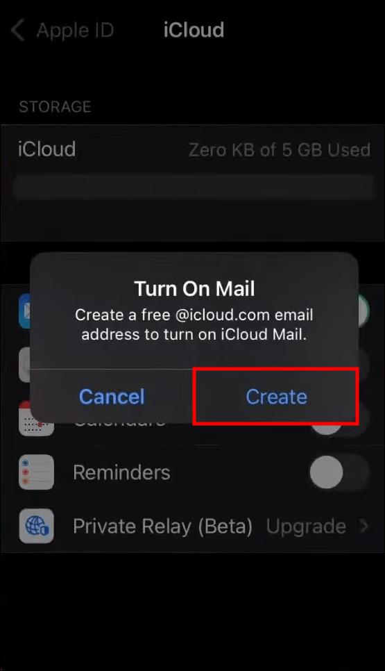 Como criar um endereço de e-mail do iCloud