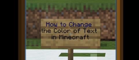 Comment changer la couleur du texte dans Minecraft
