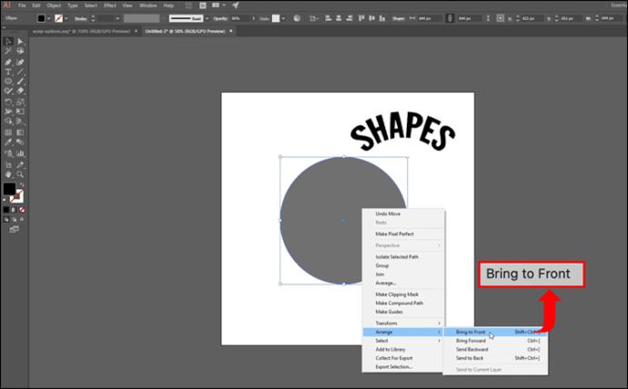 Comment faire du texte une forme dans Illustrator