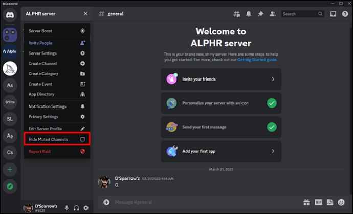 Cara Menyembunyikan Reksa Server Di Discord