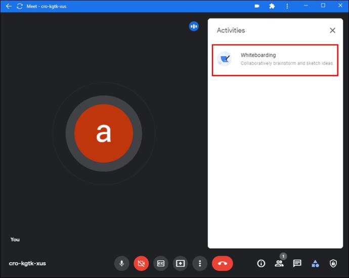 How To Use A Whiteboard In Google Meet