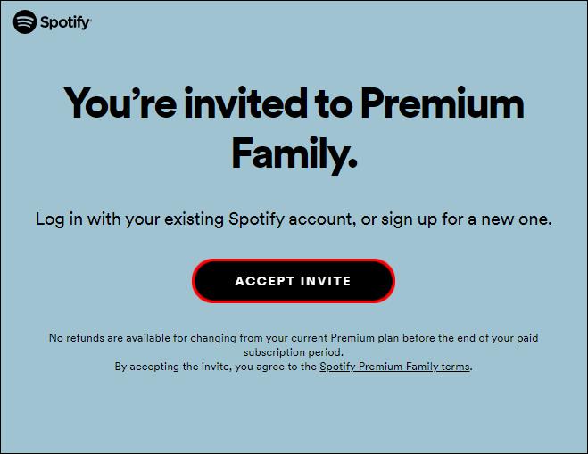 Comment ajouter un compte existant à la famille Spotify