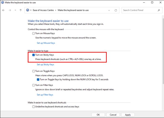 How To Disable Sticky Keys On A Windows PC, Mac, Or Chromebook