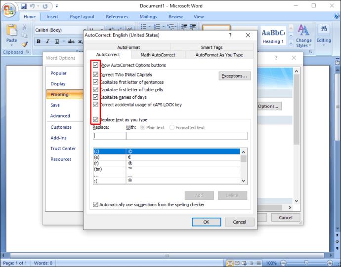 How To Turn Off AutoCorrect In Microsoft Word