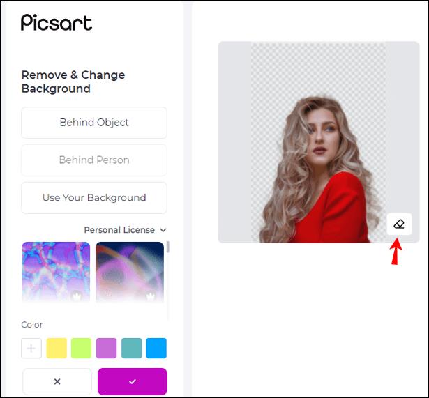 Comment supprimer l'arrière-plan dans Picsart