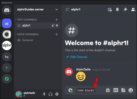 डिस्कॉर्ड में कोड ब्लॉक का उपयोग कैसे करें