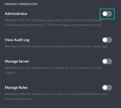 Comment donner un accès administrateur à un autre utilisateur dans Discord