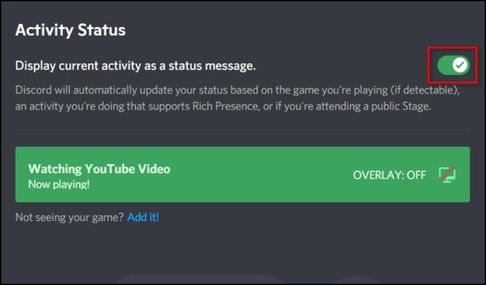 Come cambiare il tuo stato in Discord