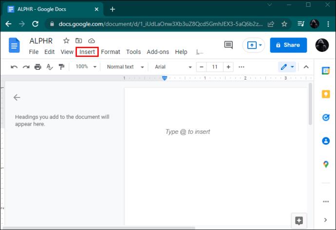 How To Insert A Signature Line In Google Docs