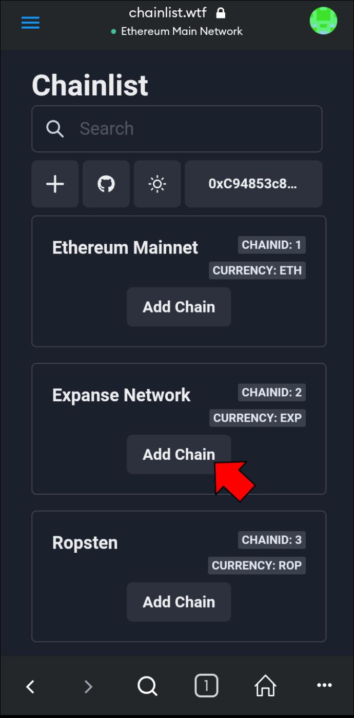 Comment supprimer un réseau de MetaMask