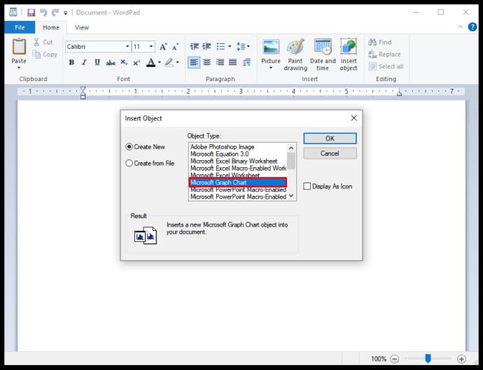 How To Create A Graph In Word