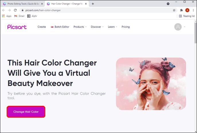 How To Change Hair Color In Picsart