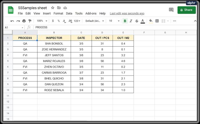 Comment ajouter et supprimer des lignes et des colonnes dans Google Sheets