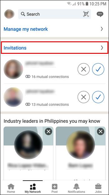 Comment afficher les connexions en attente dans LinkedIn