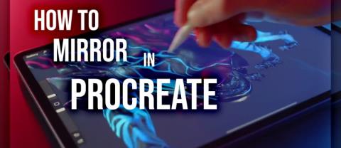 Cara Mencerminkan Objek Dalam Gambar Di Procreate