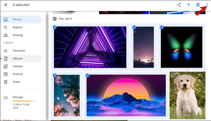 วิธีเลือกทั้งหมดใน Google Photos จากพีซีหรืออุปกรณ์พกพา