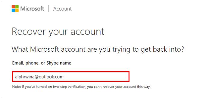 How To Reset And Change Your Microsoft Password