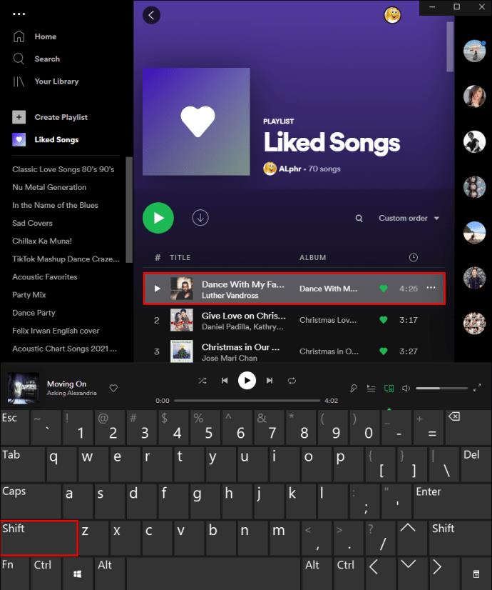 Comment supprimer des chansons aimées dans l'application Spotify