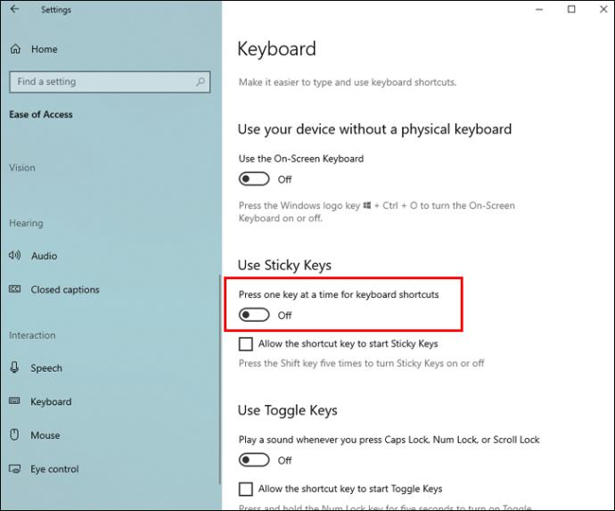 How To Disable Sticky Keys On A Windows PC, Mac, Or Chromebook