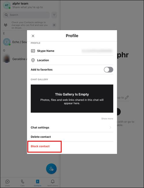 Como bloquear alguém no Skype em qualquer dispositivo